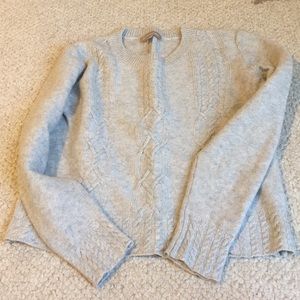 Banana republic heather grey sweater
